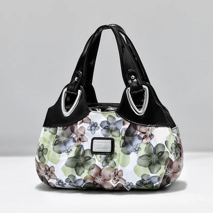 Luxury Handbag Women Printing PU Leather Handle Bag Fashion Brand Lady Tote Big Capacity Shoulder Bag Shopping Purse2024