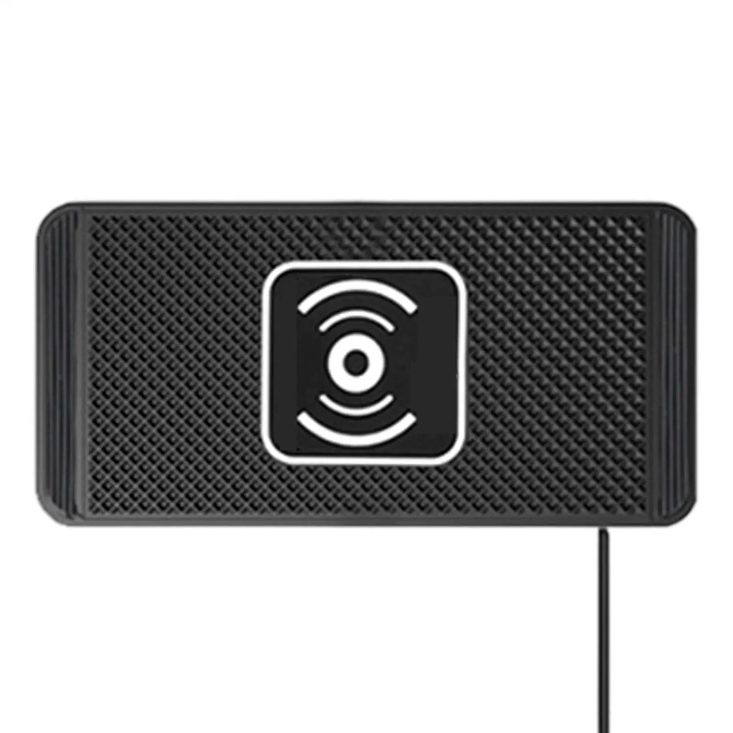 Car Wireless Charging Pad 15W Wireless Auto Phone Charger Pad Automatic Sensing Charging Mat Non-Slip Silicone mat For Phone