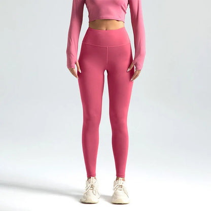 2025 New Sport Leggings for Women High Waist Yoga Leggings Soft Breathable Sports Tights Leggings Fitness Gym Elastic Pants Y2K