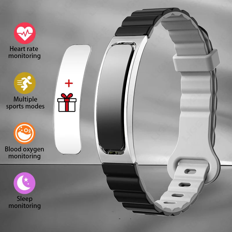 Fitness Tracker Smart Bracelet Men Activity &amp; Sleep Heart Rate Tracker Wristband Sport Strength Training Watch for Android &amp; IOS