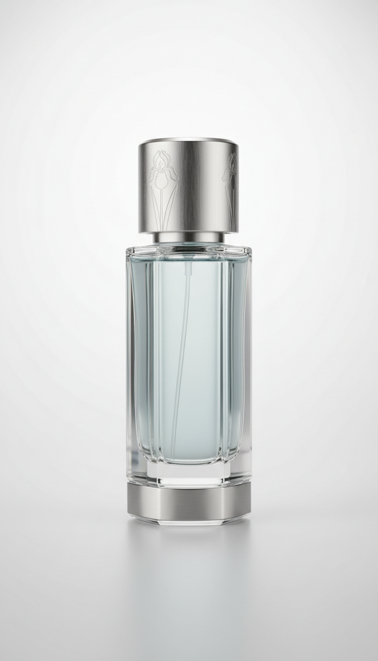 Eau de parfum with iris infusion